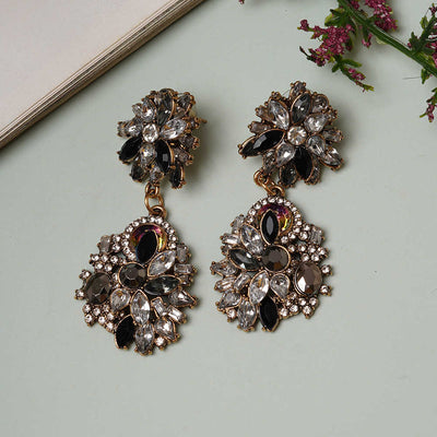 Charish Black Earrings