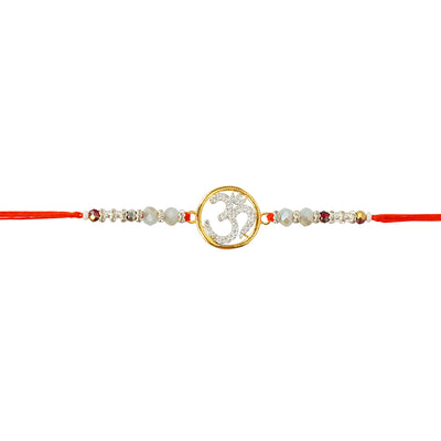 Om Crystal Religious Rakhi