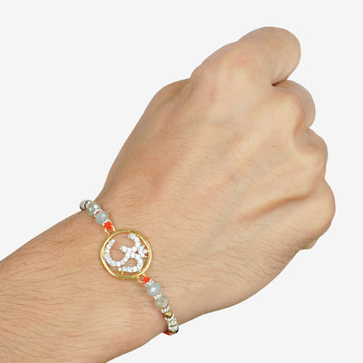 Om Crystal Religious Rakhi