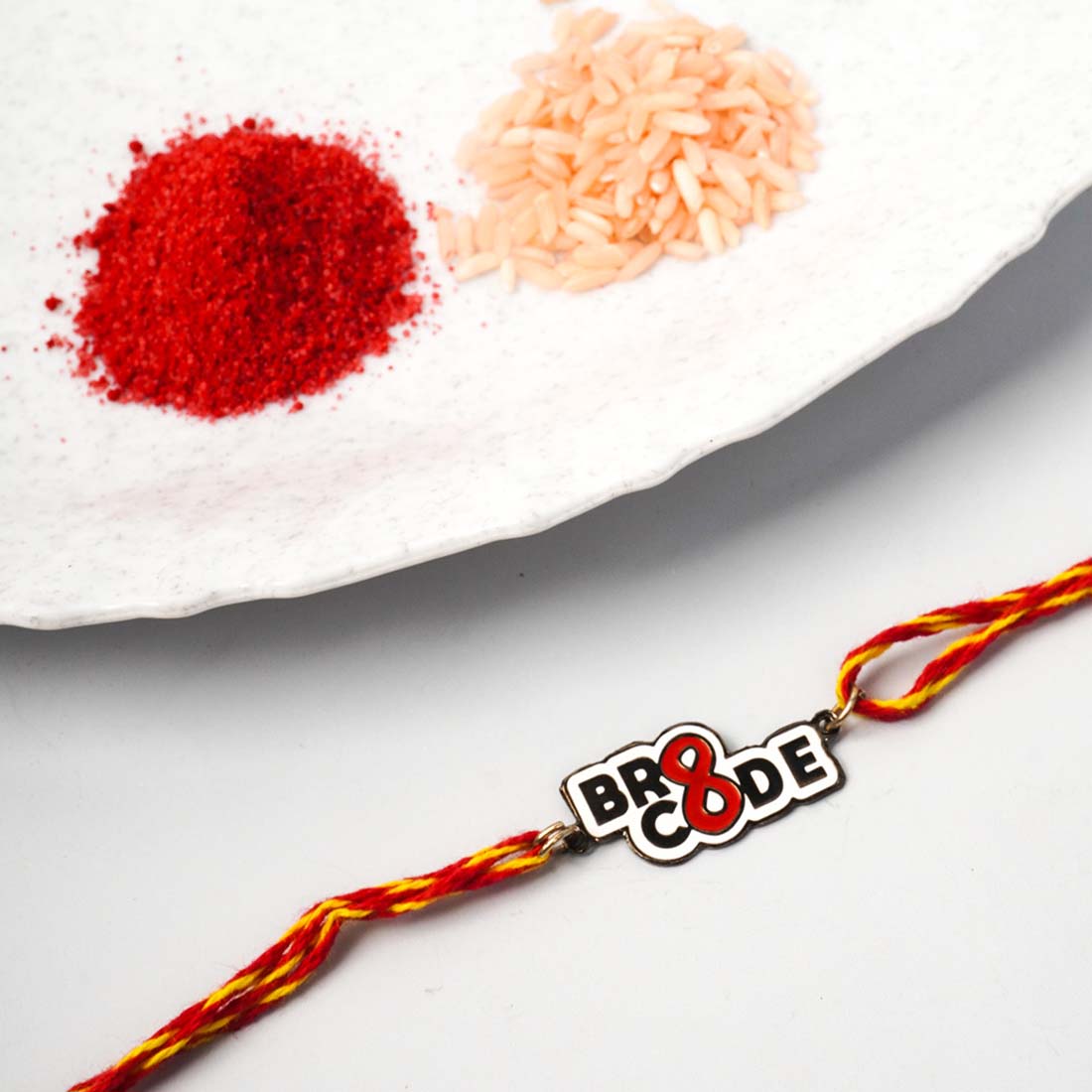 Bro Code Enamel Rakhi