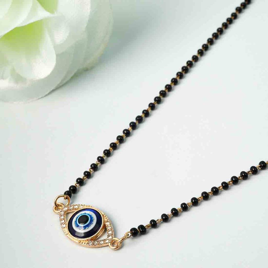 Evil eye store mangalsutra necklace