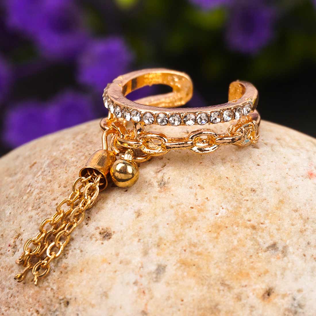 Gold Chain Ring
